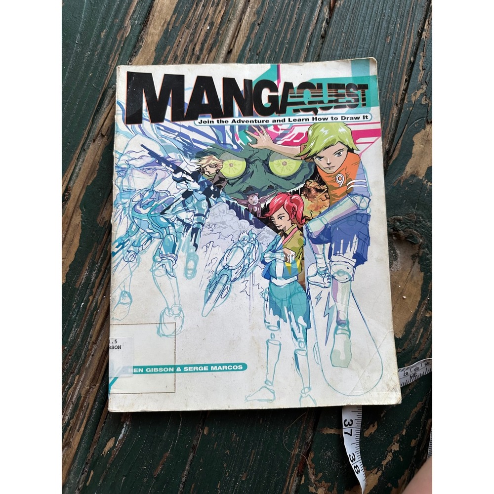 Manga Quest Learn How to Draw It Ben Gibson Serge Marcos 2005 Paperback